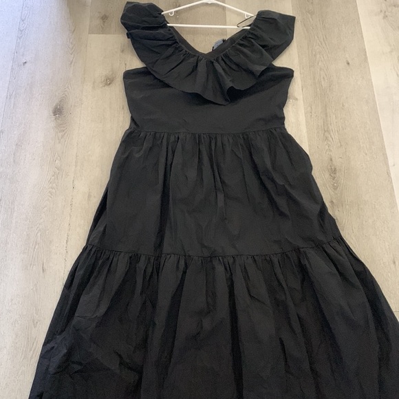Pomander Place Black Ruffle Jo Dress size XXL maxi romantic classic - Picture 16 of 16